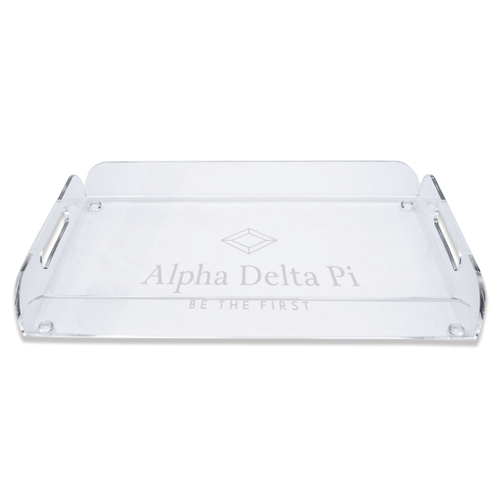 Alpha Delta Pi Acrylic Serving Tray