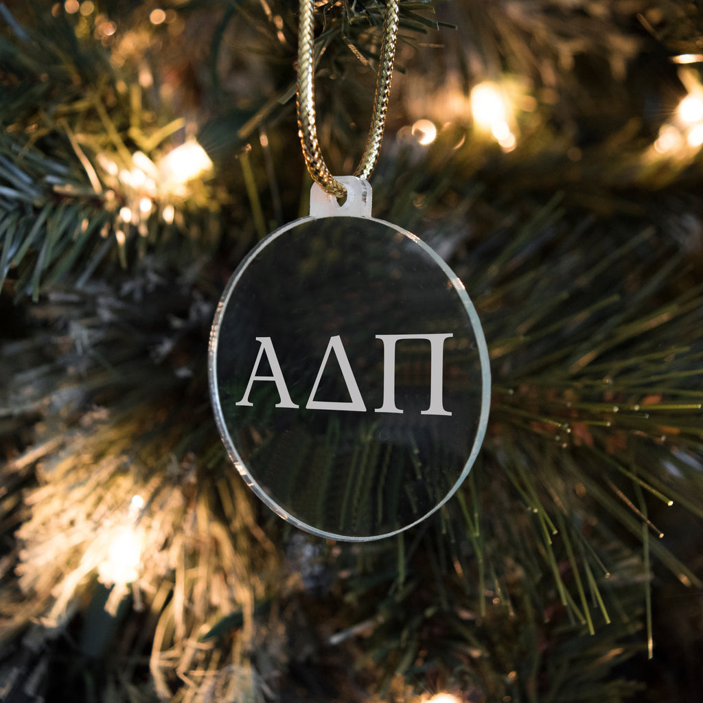 Alpha Delta Pi Acrylic Ornament