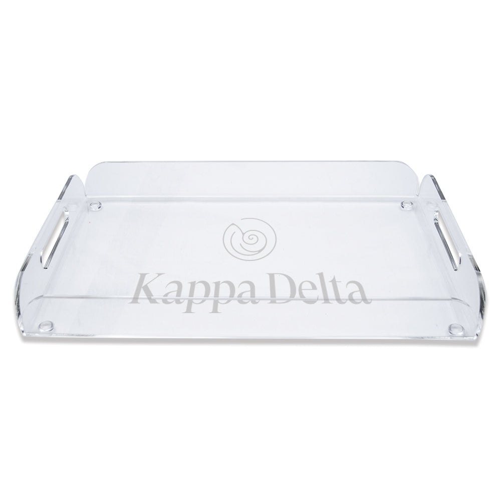 Kappa Delta Acrylic Serving Tray