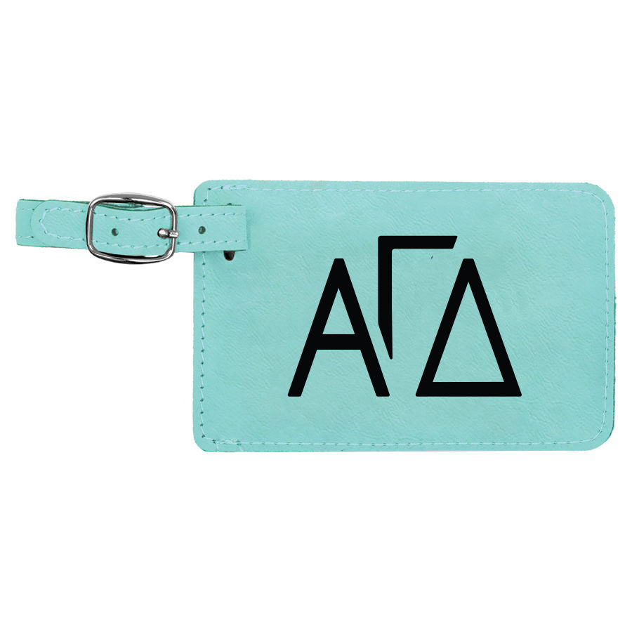 Alpha Gamma Delta Luggage Tag Set – Artisan Stamp