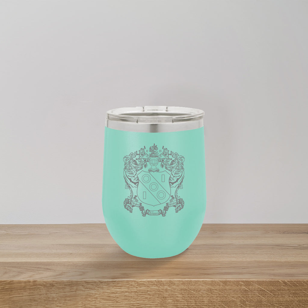 Alpha Gamma Delta 12 oz Tumbler