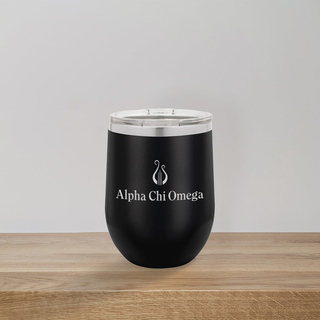 Alpha Chi Omega 12 oz Tumbler