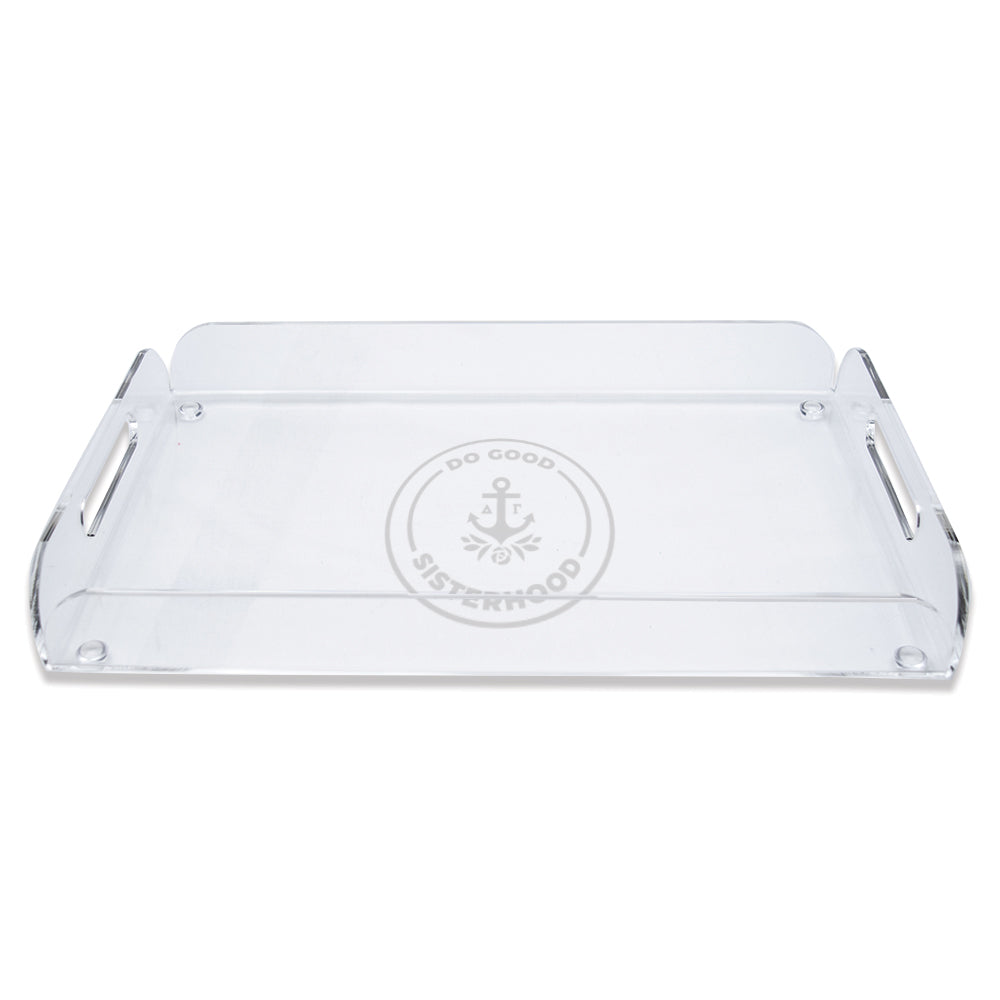 Delta Gamma Acrylic Serving Tray