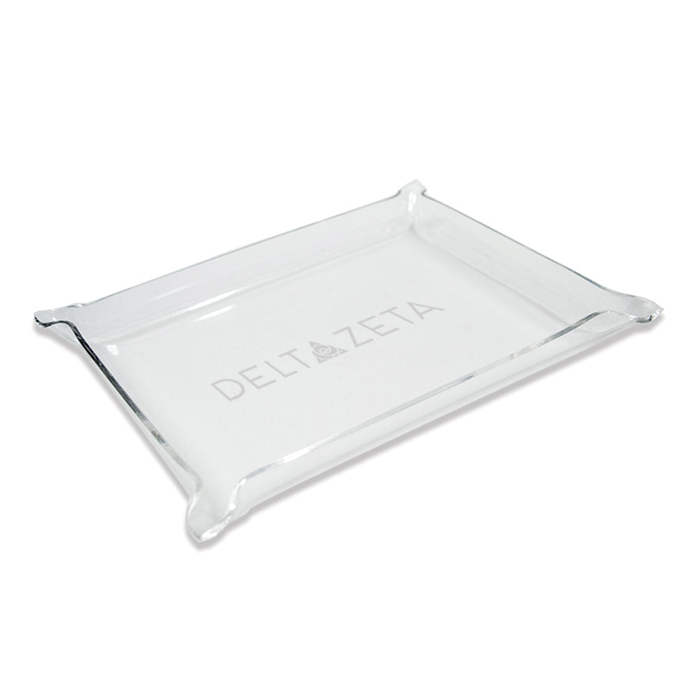 Delta Zeta Acrylic Valet Tray