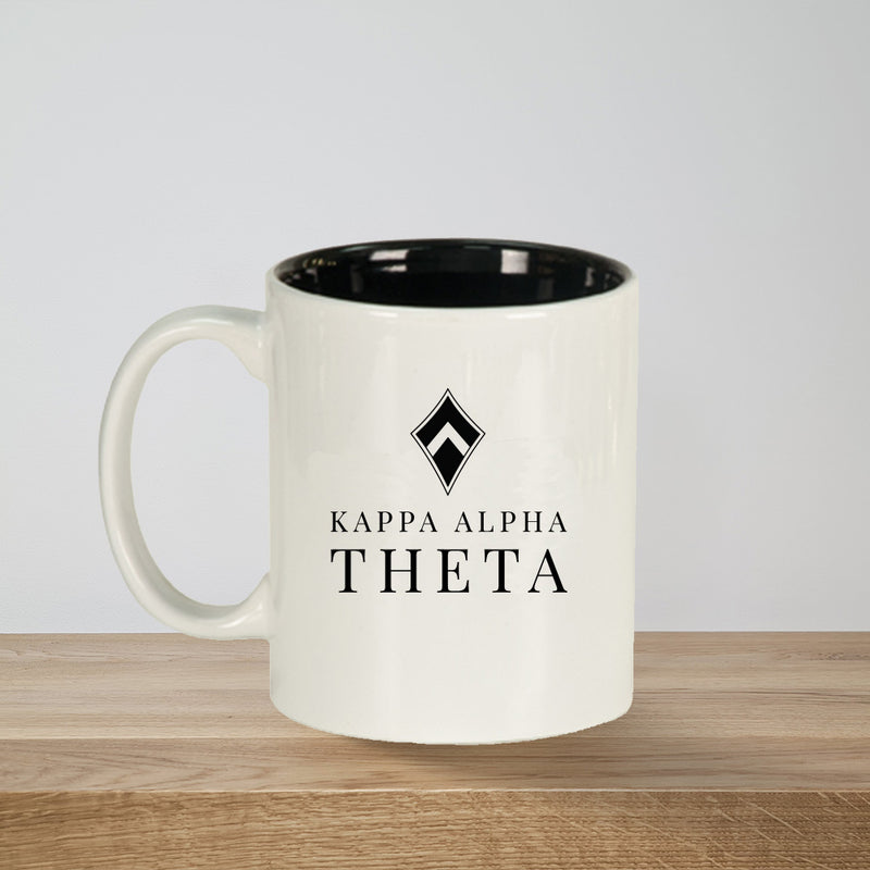 Kappa Alpha Theta 11 oz Ceramic Mug – Artisan Stamp