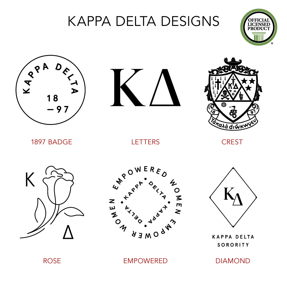 Kappa Delta Acrylic Key Fob