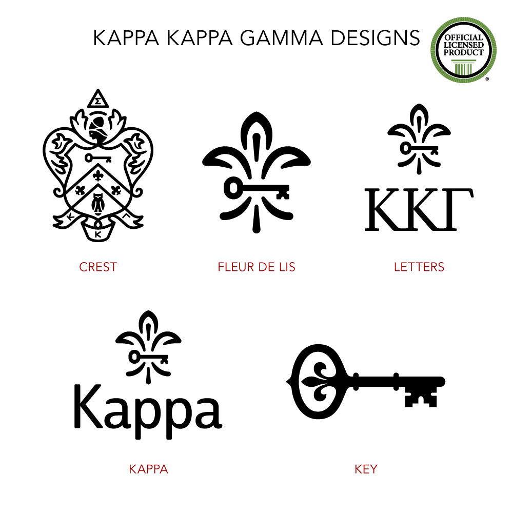 Kappa Kappa Gamma Beverage Sleeve Set