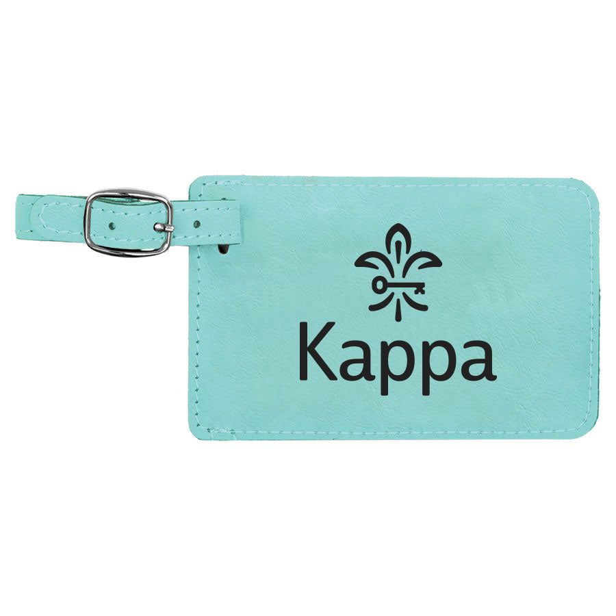 Kappa Kappa Gamma Luggage Tag Set