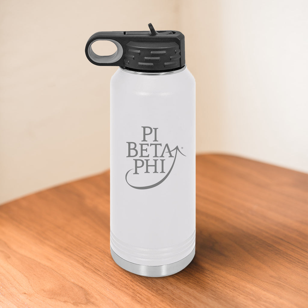 Pi Beta Phi 32 oz Water Bottle