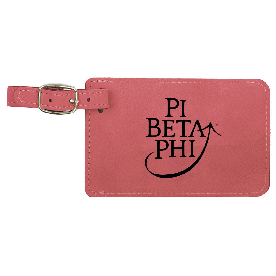 Pi Beta Phi Luggage Tag Set