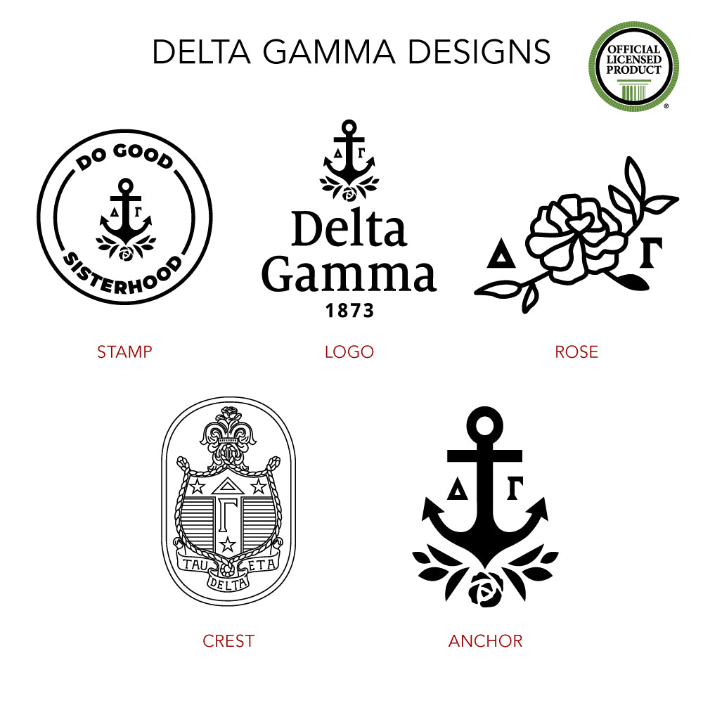 Delta Gamma Acrylic Key Fob