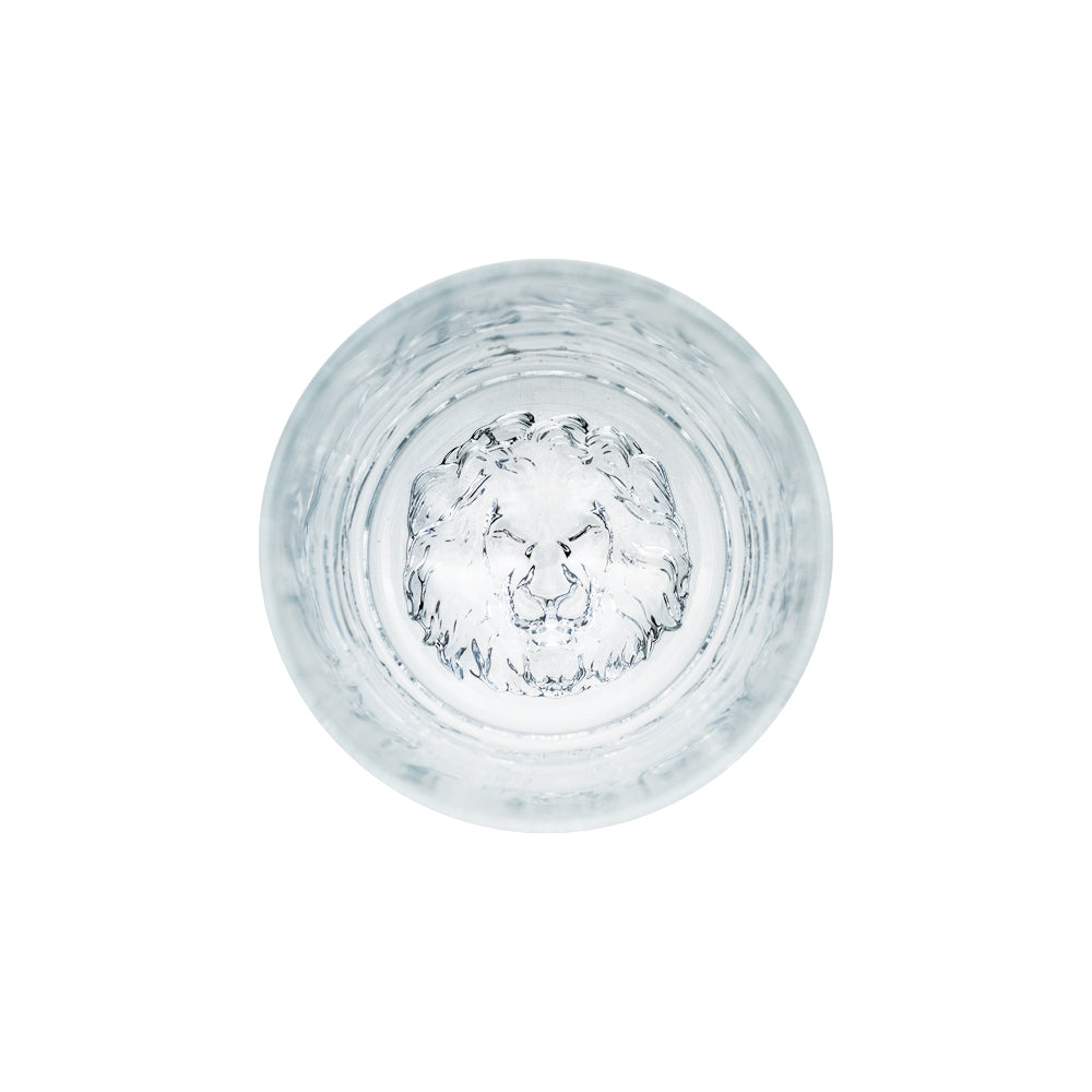 Lion Low Ball Glass