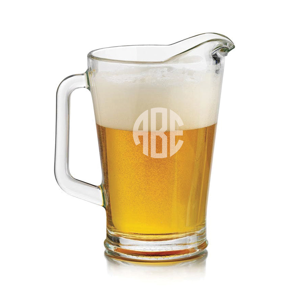 Glass Beer Pitcher