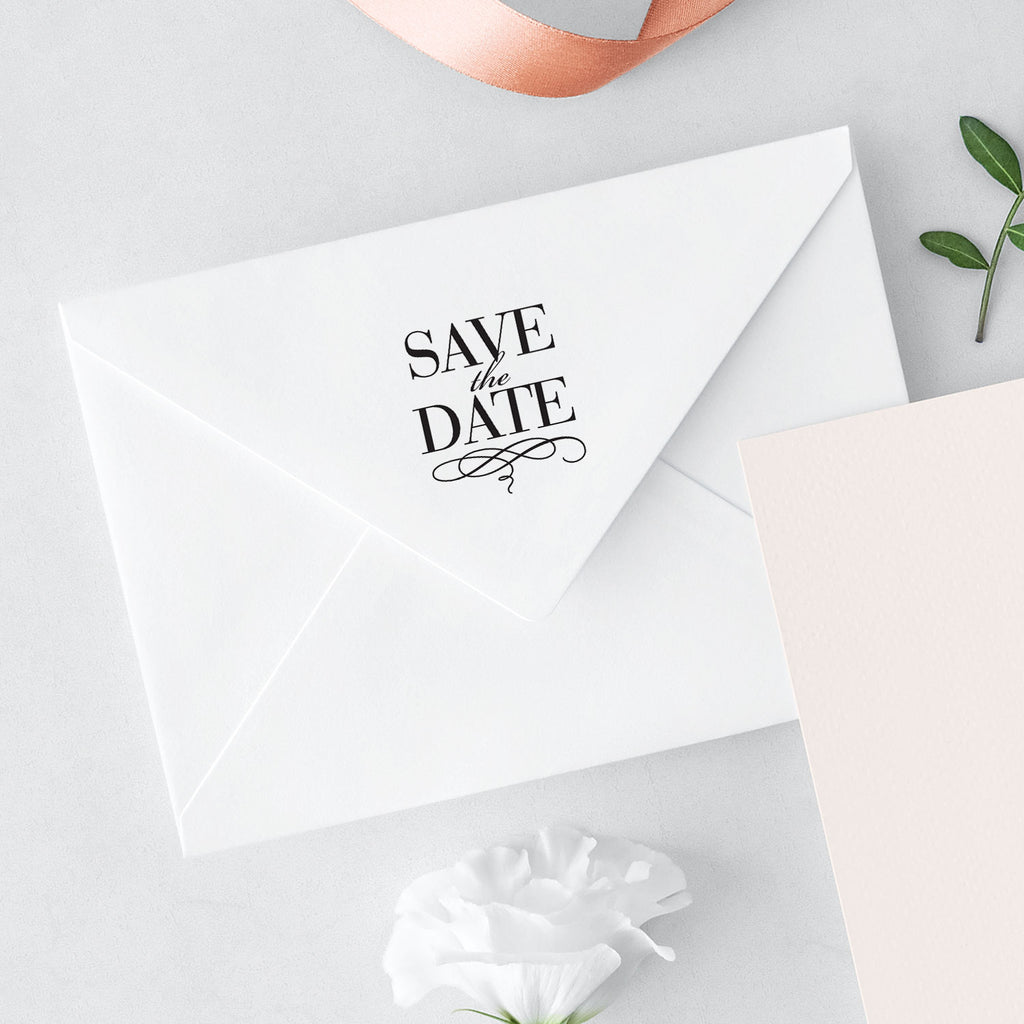 Luxe Save The Date Stamp