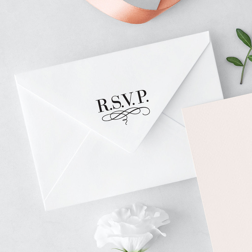 Bridal Luxe Suite RSVP Wedding Mix & Match Designer Stamp