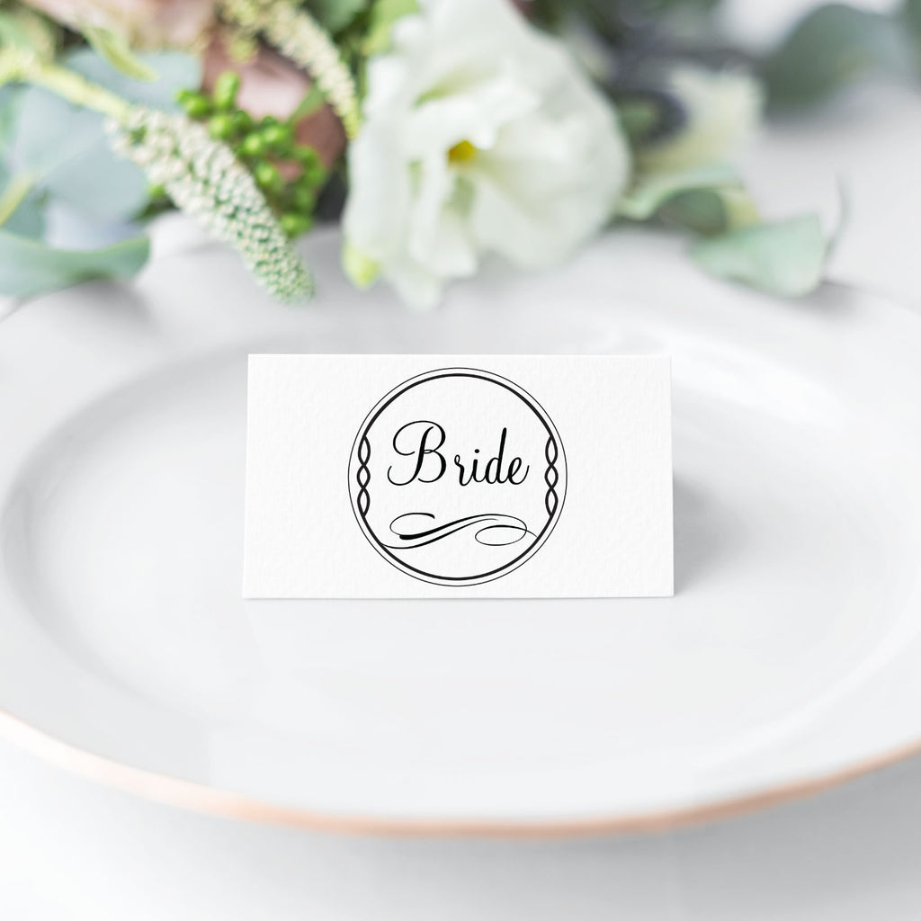 Bridal Ever After Wedding Suite Round Bride Mix and Match Designer Stamp