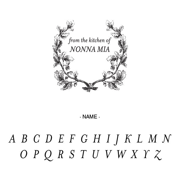 Alexa Pulitzer: Acorn Wreathe Stamp – Artisan Stamp