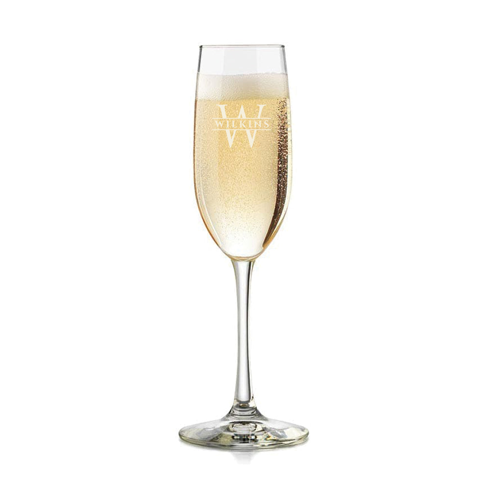 Glass Champagne 8 oz Flute