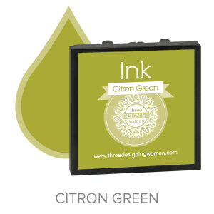 Citron Green Replaceable Stamper Ink Pad Good for Over 1000 Impressions