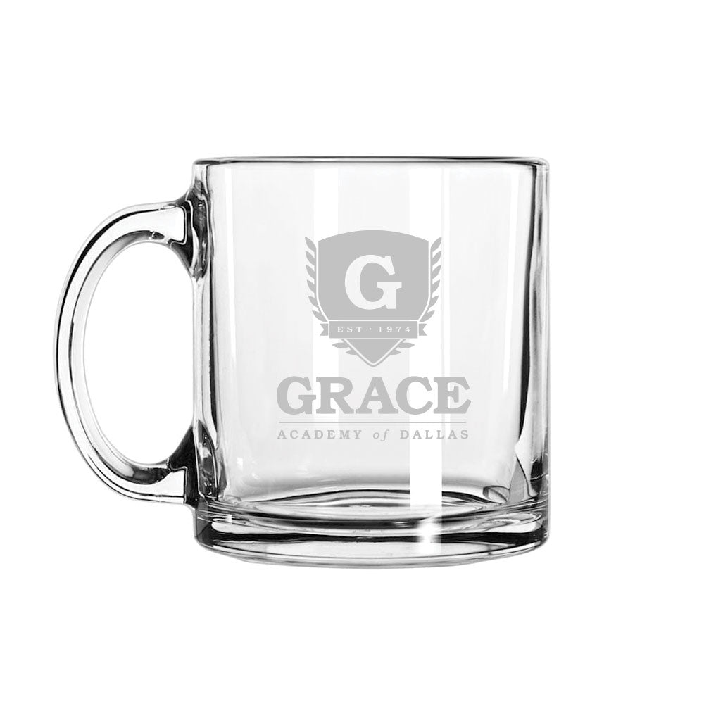 Glass Grace Coffee Mug