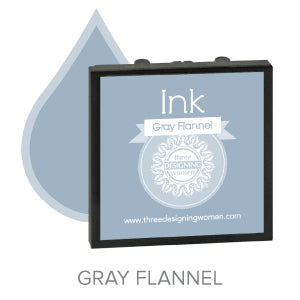 Gray Flannel Interchangeable Ink Cartridge 