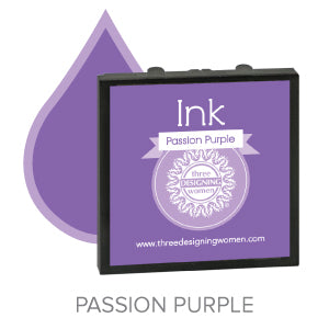 Passion Purple Replaceable Stamper Ink Pad Good for Over 1000 Impressions