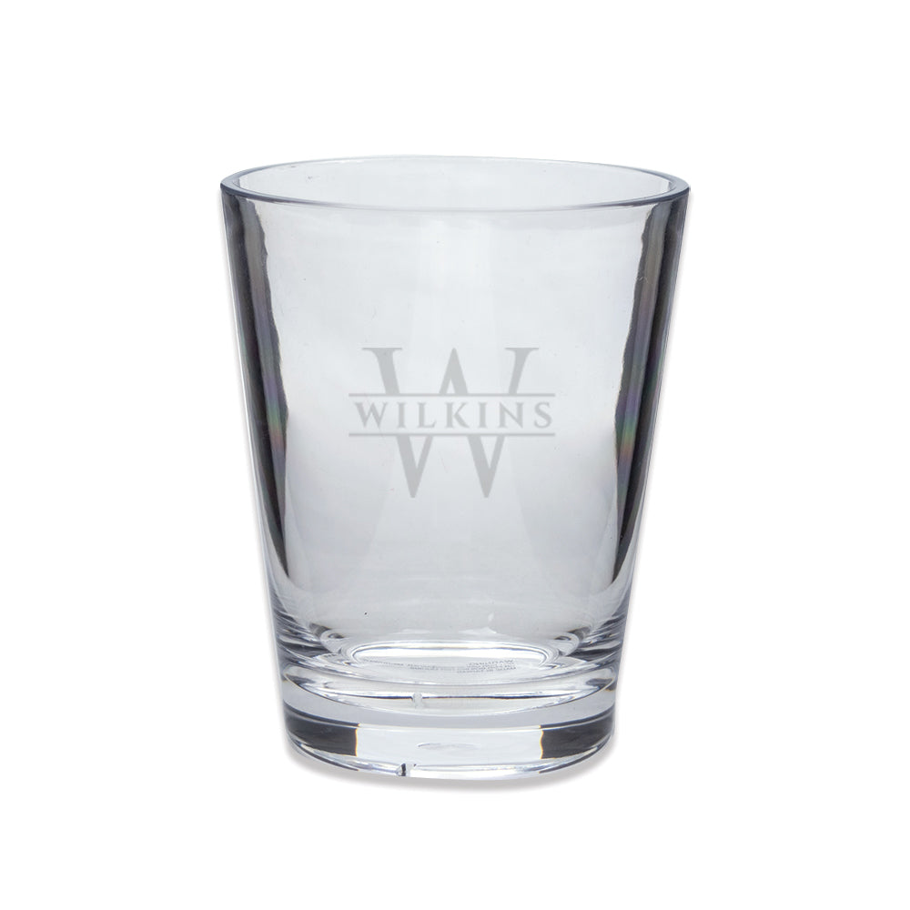 Acrylic Short Drinking Glass