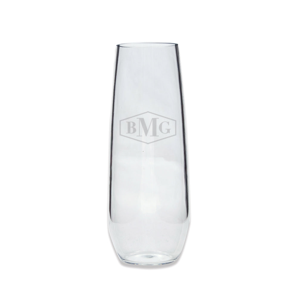Acrylic Stemless Champagne Flute – Artisan Stamp