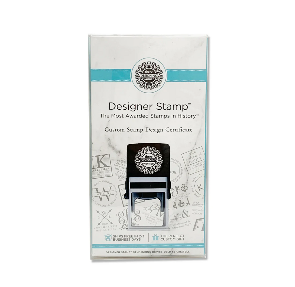 Designer Stamp® Design Address Certificate